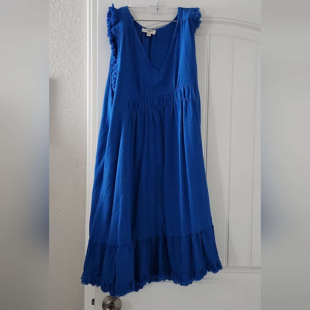 Umgee Royal Blue Knit Top